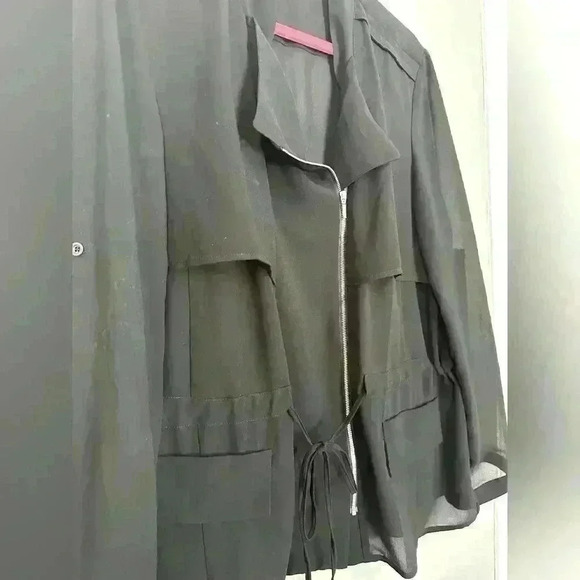 Christopher & Bank Black Long Sleeve Women's Blazer (342) - Picture 7 of 12